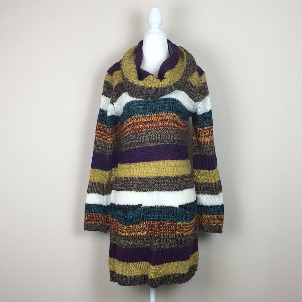 Macy’s - Ultra Flirt - Cowl Neck Sweater Dress